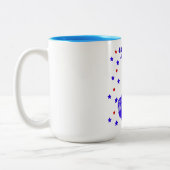 4. Juli Zweifarbige Tasse (Links)