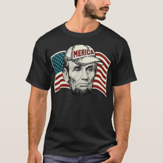 4. July abraham merica T-Shirt