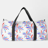 4. july Unabhängigkeit Feuerwerk Stars Duffle Bag (Vorderseite)