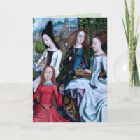 4 Jungfrauen Märtyrer in einem Garten (Detail: M 0