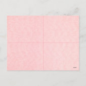 4 Kawaii Kuchen-Valentinsgruß-Karten Feiertagspostkarte (Rückseite)