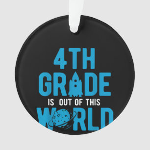 4. Klasse aus diesem Weltraumwissenschaftsraum Ornament