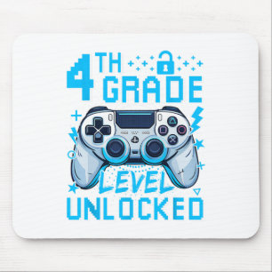 4. Klasse freigeschaltetes Videospiel erster Tag J Mousepad