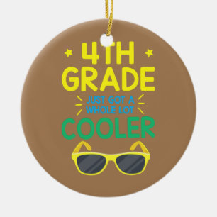 4. Klasse Got einfach eine ganze viel Coolere Stud Keramik Ornament