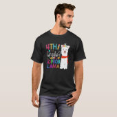 4. Klasse Kein Problem Lama Lehrer Schüler Erster T-Shirt (Vorne ganz)
