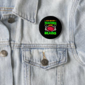 4. Klasse Lehrer Brains Skeleton Hand Heart Hall Button (Beispiel)