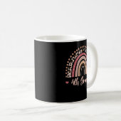 4. Klasse Lehrer Funny Rainbow Zurück nach Scho Kaffeetasse (VorderseiteRechts)