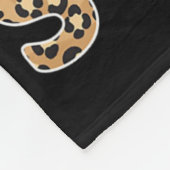 4. Klasse Squad Leopard Lehrer Student Fleecedecke (Ecke)