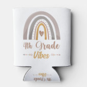 4. Klasse Vibes Vierte Klasse zurück zur Schule Dosenkühler (Rückseite)