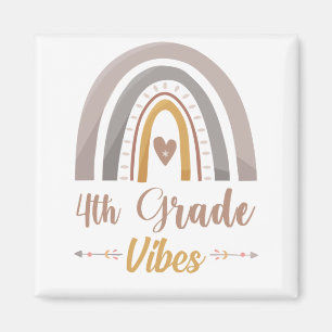 4. Klasse Vibes Vierte Klasse zurück zur Schule Magnet