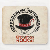 4 kleine Monster - Andy-Feiertag Mousepad (Vorne)