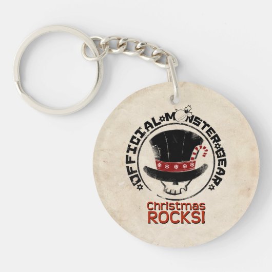 4 kleine Monster - Andy-Feiertag Schlüsselanhänger (Vorderseite)