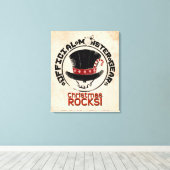 4 Kleine Monster - Andy Holiday Leinwanddruck (Insitu (Holzboden))