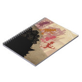 4 kleine Monster - gehend durch Stadt Notizblock (Linke Seite)