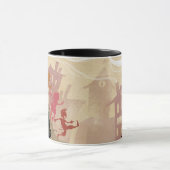 4 kleine Monster - gehend durch Stadt Tasse (Zentrum)