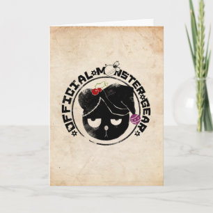 4 kleine Monster - Michael-Feiertags-Logo Feiertagskarte