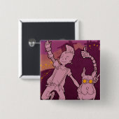 4 kleine Monster - Nachtmusik Button (Vorne & Hinten)