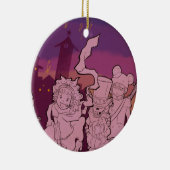 4 kleine Monster - Nachtmusik Keramikornament (Rechts)