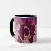 4 kleine Monster - Nachtmusik Tasse (Vorderseite Links)