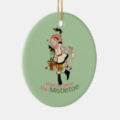 4 kleine Monster - Nessa Feiertag Keramikornament (Rechts)