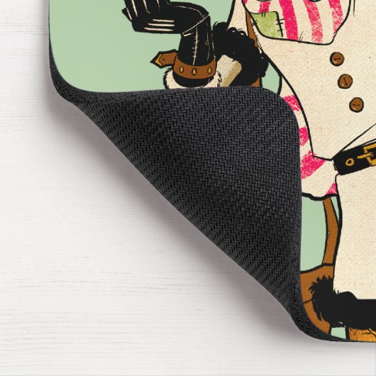 4 kleine Monster - Nessa Feiertag Mousepad (Ecke)