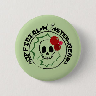 4 kleine Monster - Nessa Feiertags-Logo 2 Button