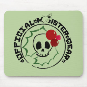 4 kleine Monster - Nessa Feiertags-Logo 2 Mousepad