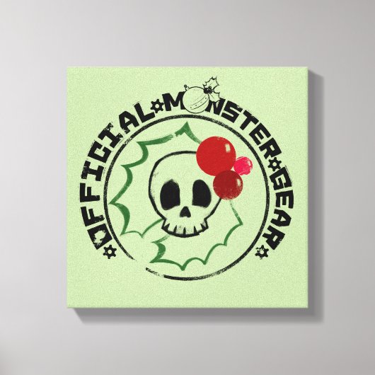 4 Kleine Monster - Nessa Holiday Logo 2 Leinwanddruck (Vorderseite)