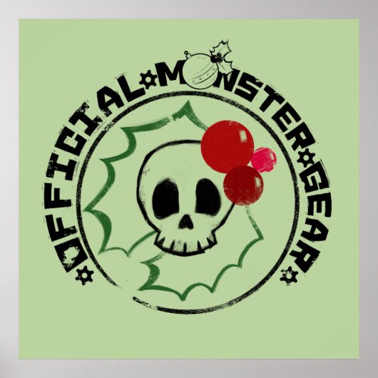 4 Kleine Monster - Nessa Holiday Logo 2 Poster (Vorne)