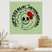 4 Kleine Monster - Nessa Holiday Logo 2 Poster (Küche)