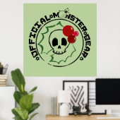 4 Kleine Monster - Nessa Holiday Logo 2 Poster (Heimbüro)