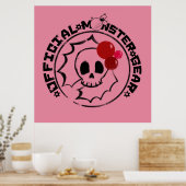 4 Kleine Monster - Nessa Holiday Logo Poster (Küche)