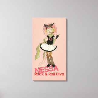 4 Kleine Monster - Nessa Leinwanddruck