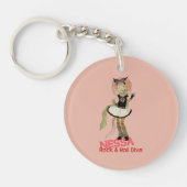 4 kleine Monster - Nessa Schlüsselanhänger (Vorderseite)