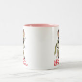 4 kleine Monster - Nessa Zweifarbige Tasse (Mittel)