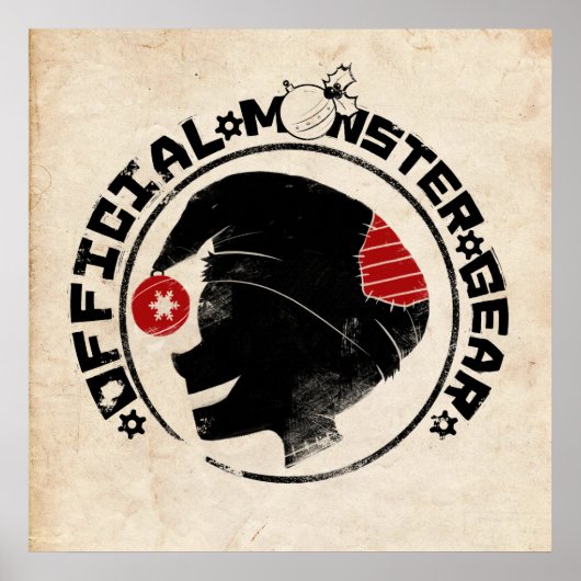 4 Kleine Monster - Nigel Holiday Logo Poster (Vorne)