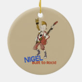 4 kleine Monster - Nigel Keramikornament (Hinten)