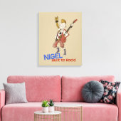 4 Kleine Monster - Nigel Leinwanddruck (Insitu (Wohnzimmer))