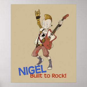 4 Kleine Monster - Nigel Poster