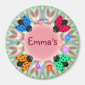 4 Ladybugs Magnet (Vorne)