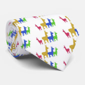 4 Lamas lookin für Mutter Krawatte (Gerollt)