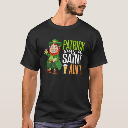 4 Leaf C Irish Pranks Patrick war ein Heiliger, ab T-Shirt (Vorderseite)