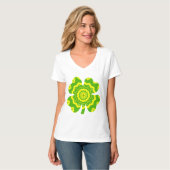 4 Leaf Closed Women T - Shirt (Vorderseite Vollansicht)