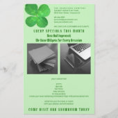 4 Leaf Clover Business Saint Patricks 2 Foto Flyer (Vorne)