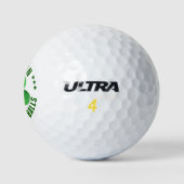 4 Leaf Clover Kleeblatt Funny Personalisiert Golfball (Logo)