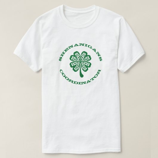 4 Leaf Clover - Koordinator Shenanigans T-Shirt (Design vorne)