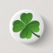 4 Leaf Clover Lucky Button (Vorderseite)