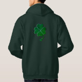 4 Leaf Clover St. Patrick's Day Hoodie (Rückseite)