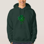 4 Leaf Clover St. Patrick's Day Hoodie (Vorderseite)