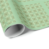 4-leaf Clovers Geschenkpapier (Rolleneckpunkt)
